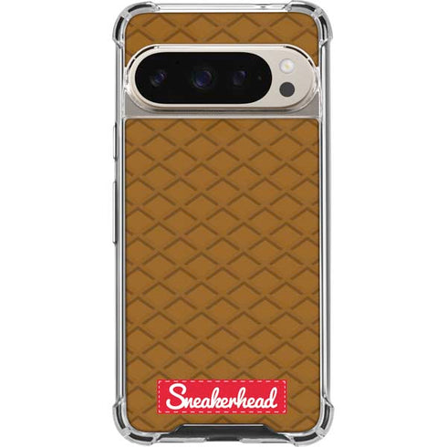 Sneakerhead Gold Pattern Pixel 9/9 Pro Clear Case